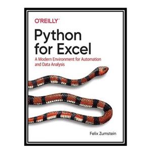 کتاب Python for Excel اثر Felix Zumstein انتشارات مؤلفین طلایی