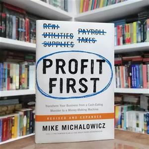 کتاب Profit First اثر Mike Michalowicz انتشارات Portfolio