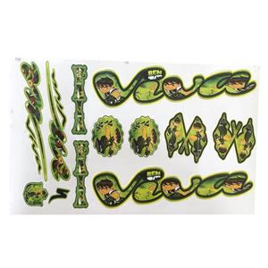استیکر دوچرخه مدل ben10 -