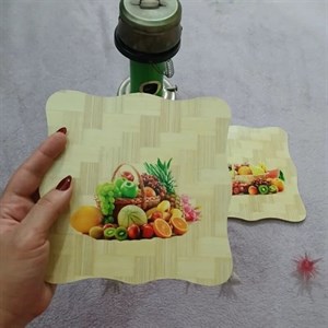 زیرقابلمه ای مدل چوبی