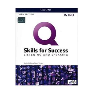 کتاب Q Skills for Success 3rd Intro Listening and Speaking اثر Kevin McClure and Mari Vargo انتشارات رهنما