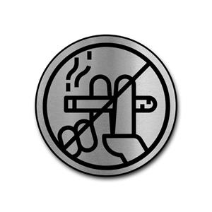 تابلو راهنما آژنگ طرح نشانه سیگار کشیدن ممنوع کد-NO-S-02