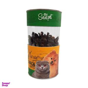 تشویقی سگ و گربه سویل پت مدل Chicken Heart Snack وزن 80 گرم