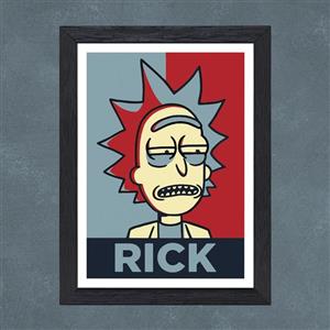 تابلو طرح Rick and Morty مدل PrRckMy4b