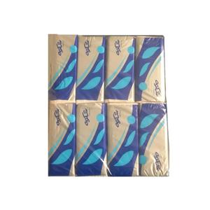 دستمال کاغذی 200 برگ شکوه مدل Soft بسته 8 عددی