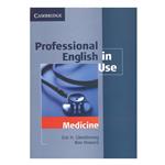 کتاب Professional English in use Medicine اثر Eric H.Glendinning نشر Cambridge