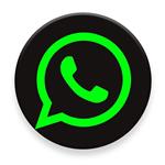 برچسب موبایل مای سیحان مدل Whats app icon مناسب برای پایه نگهدارنده مغناطیسی