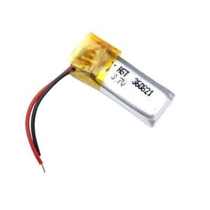 باتری لیتیوم پلیمر 3.7 ولت با ظرفیت 150mAh سایز 360821
