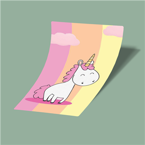 کارت استیکر Unicorn