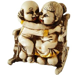 مجسمه لیلپار طرح پیرزن و پیرمرد مدل DGO-1016S