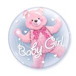 بادکنک فویلی بانیبو مدل Baby Girl سایز 180×300