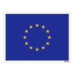 استیکر مستر راد طرح پرچم اتحادیه اروپا مدل HSE 087