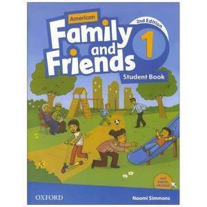 کتاب american family and friends 1 2nd اثر جمعی از نویسندگان انتشارات جنگل