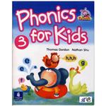 کتاب Phonics For Kids 3 اثر Nathan Shu انتشارات رهنما
