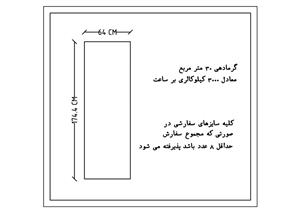 رادیاتور دکوراتیو مدل Zx150 پیکاسو 