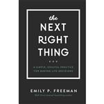 کتاب The Next Right Thing اثر Emily P. Freeman انتشارات Baker Publishing Group
