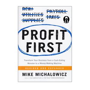 کتاب Profit First اثر Mike Michalowicz انتشارات الوندپویان