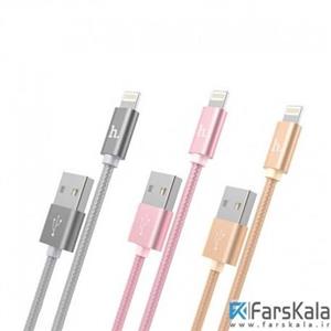 کابل شارژ لایتنینگ 2 متری هوکو