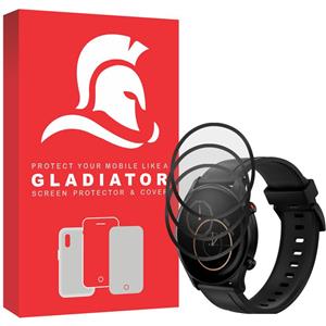 محافظ صفحه نمایش گلادیاتور مدل GWP3000 مناسب برای ساعت هوشمند هایلو Ls04 (Rs3) بسته سه عددی Gladiator GWP3000 Screen Protector For Haylou Ls04 Pack of 3