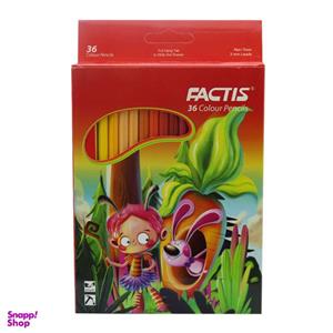 مداد رنگی 36 رنگ فکتیس طرح زنبور بازیگوش