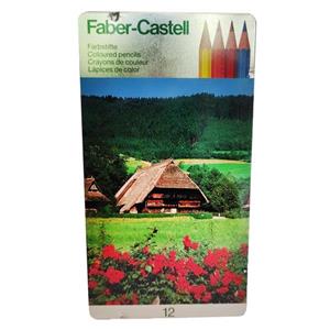 مداد رنگی فابر کاستل 12 رنگ