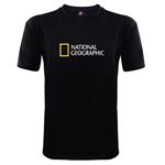 تی شرت آستین کوتاه مردانه مدل  National Geographic کد b047  رنگ مشکی