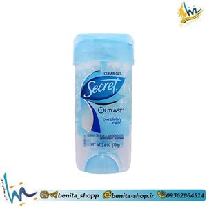 مام ژله ای کامپلتلی کلین سکرت Secret Completely Clean Clear Gel