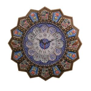ساعت دیواری خاتم کاری کد HF206 -