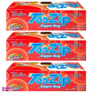 کیسه زیپ دار طوفان کد X-281 سه بسته 40 عددی