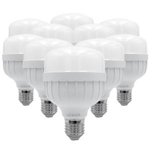 لامپ ال ای دی 20 وات لکلر مدل LED T80 پایه E27 بسته 10 عددی