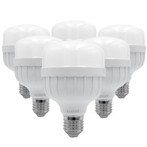 لامپ ال ای دی 20 وات لکلر مدل LED T80 پایه E27 بسته 6 عددی