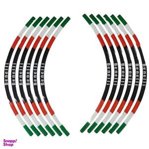 برچسب دور رینگ موتور سیکلت بنلی مدل TNT300 مجموعه 12 عددی