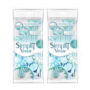 خودتراش ژیلت مدل Simply Venus Blue مجموعه 2 عددی