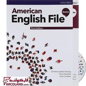 کتاب American English File 3rd Edition اثر جمعی از نویسندگان انتشارات OXFORD شش جلدی