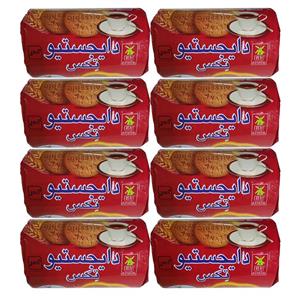 بیسکویت دایجستیو سبوس دار آناتا - 170 گرم بسته 8 عددی