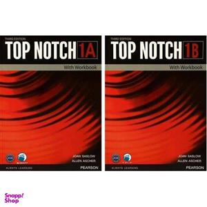 کتاب Top Notch 1 اثر Joan Saslow And Allen Ascher انتشارات دنیای زبان دو جلدی