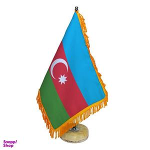 پرچم رومیزی مدل جمهوری آذربایجان کد 5100