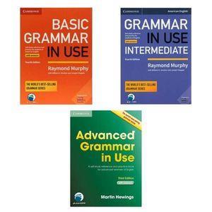 کتاب Grammar in Use اثر جمعی از نویسندگان انتشارات دنیای زبان سه جلدی