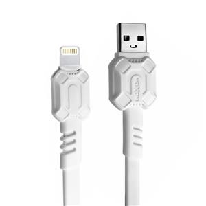 کابل تبدیل USB به لایتنینگ موکسوم مدل MX-CB25 طول 1 متر