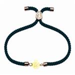 دستبند طلا 18 عیار زنانه کرابو طرح انار جان و جهانی مدل Kr1356