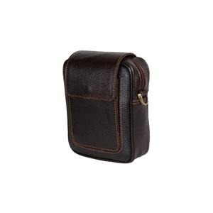 کیف دوشی چرم طبیعی شهر چرم مدل 3-76-11190 Leather City 11190-76-3 Leather Shuolder Bag