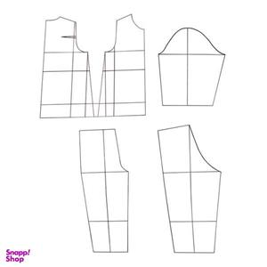 الگو خیاطی بالا تنه و شلوار کودک متد مولر کد Age-6