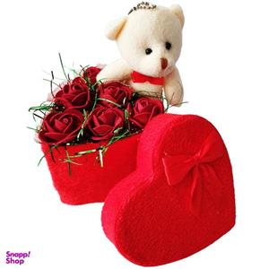 ست هدیه عروسک طرح خرس کد 77