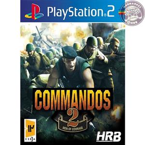 بازی Commandos 2 Men of Courage مخصوص PS2 نشر لوح زرین