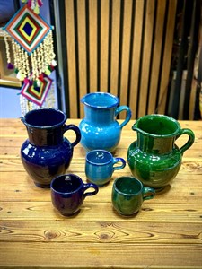 پارچ سفالی طرح نقاشی