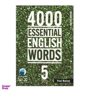 کتاب 4000 Essential English Words اثر Paul Nation انتشارات دنیای زبان جلد 5