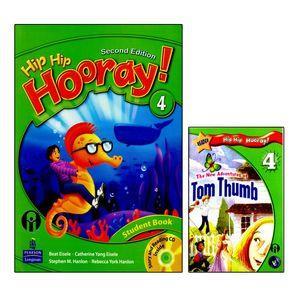 کتاب Hip Hip Hooray 4 اثر جمعی از نویسندگان انتشارات الوندپویان دو جلدی