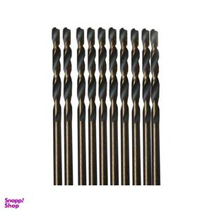 مجموعه 10 عددی مته آهن ولف مدل HSS سایز 3/5 میلیمتر