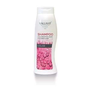 شامپو مخصوص موهای رنگ شده والاویت حجم 300 میلی لیتر Vallavit Color Hair Shampoo 300 ml