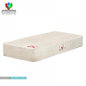 تشک یک نفره  خوشخواب سفید / کرم مدل باراباس - سایز 100*200 Khoshkhab Single Size 100 x 200 Cm Mattress